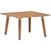 Table basse de jardin 60x60x36 cm Bois solide d'acacia Vidaxl n/a