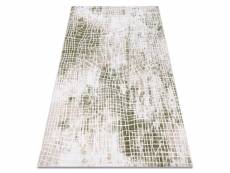 Tapis acrylique uskup 9483 ivoire vert 100x300 cm