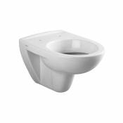 Toilette suspendu à chasse d'eau blanc FormatClean FORMAT Pro