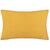 Atmosphera - Coussin motifs otto jaune 30X50cm créateur