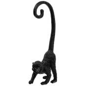 Atmosphera - Statuette singe noir H41cm créateur d'intérieur