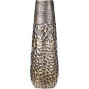 Beliani - Vase Décoratif en Aluminium Doré Effet