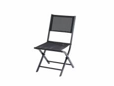 Chaise pliante modulo (lot de 2) noir W_603114