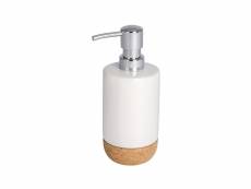 Distributeur de savon corc - céramique - blanc