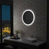 INLIFE Miroir à LED pour salle de bain 60 cm