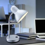 Lampe de table lampe sur pied éclairage liseuse E27 projecteur dans un ensemble comprenant des ampoules led