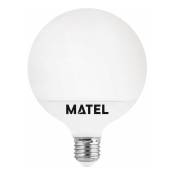 Matel - lampe globe led 120 mm E27 18 w lumière chaude