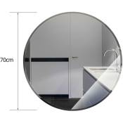 Miroir lumineux pour salle de bain ø 70 cm à led