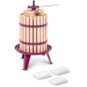 Pressoir à vin manuel en bois pour presser le jus