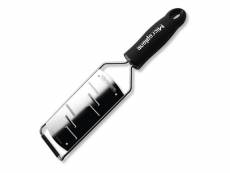 Râpe gourmet rasoir noire - microplane - - inox 70x20x320mm