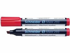 Schneider maxx 293 marqueur pour tableau blanc couleurs assortis pochette de 4 129394