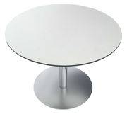 Table ronde Rondo / Ø 120 cm - Lapalma blanc en métal
