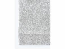Tapis salon tapis carré 300x300 epaissia gris fabriqué en europe idéal pour le salon