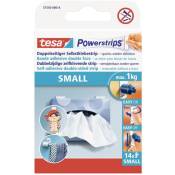 Tesa - Powerstrips® Small 57550-00014-21 blanc 14 pc(s) - blanc