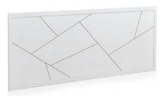 Tête de lit laquée blanche 145x60 cm