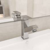 Vidaxl - Robinet de lavabo rétractable de bain Argenté 157x172 mm