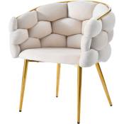 Aafgvc - Chaises en velours de luxe 1 chaise (chaises de salon, chaises de salle à manger, chaises de maquillage, chaises de style mode moderne, 1