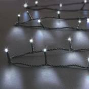 Fééric Lights And Christmas - Guirlande lumineuse extérieur programmable 3.5m blanc froid 48 led avec piles Feeric lights & christmas