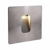 Firstlight - Applique LED Wall & Step, carrée, acier inoxydable