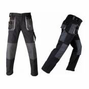 Kapriol - Pantalon de travail avec renforts smart noir-gris