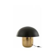Lampe Champignon Metal Noir/Or Large - L 50 x l 50 x H 47 cm