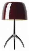Lampe de table Lumière Grande / H 45 cm - Foscarini rouge en métal