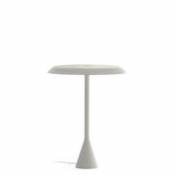 Lampe de table Panama Mini LED / Aluminium - H 30 cm - Nemo blanc en métal