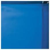 Liner bleu pour piscine hors sol ovale 7300x3750x1320