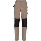 Pantalon stretch Diadora beige - 170058250700 m - Gris/Noir