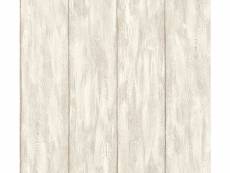 Papier peint imitation bois beige crème clair - as-361522 - 53 cm x 10,05 m AS-361522