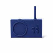 Radio portable Tykho 3 / Enceinte Bluetooth - Lexon bleu en plastique