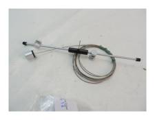 Suspension pour câble tendu tbt écart entre les câbles réglable 80-150mm longueur 190mm avec filin de 2m Bruck 150528MC
