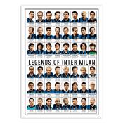 Affiche 50x70 cm - Legends of Inter Milan - Olivier