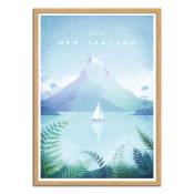 Affiche 50x70 cm - Visit New Zealand - Henry Rivers