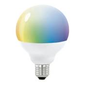 Ampoule connectée led globe, couleur changeante, D.95