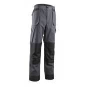 Coverguard - Pantalon de travail multipoche gris/noir