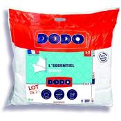 Dodo - Lot de 2 Oreillers Médium - l'essentiel - 50x70