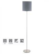 Eglo - Lampe de table E27 satin/grau pasteri
