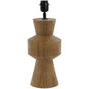 Lampe de table - brun - bois - 1733564 - Brun - Light