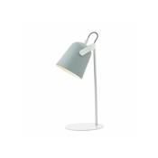 Lampe de table Effie blanc mat,Gris mat 1 ampoule 37cm