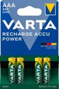 Pile rechargeable Varta Ni-MH AAA - HR04 - Lot de 4