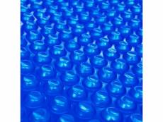 Stylé accessoires pour piscines et spas ligne vaduz couverture de piscine bleu 210 cm pe