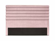 Tête de lit en tissu luca - rose, largeur - 140 cm