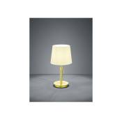 Trio Lighting - Lampe Lyon Laiton Mat 1x60W E27 - Jaune