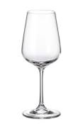 Boîte de 6 verres à vin blanc 360ml en cristal sans