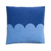 Coussin Frolic / 40 x 40 cm - & klevering bleu en tissu