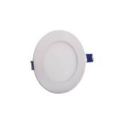 Dalle led ronde extra plate 3W 4000K - Blanc