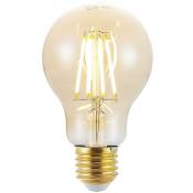 LED Ampoule E27 à intensité variable 'E27 6,5W LED-Lampe' en verre - ambre