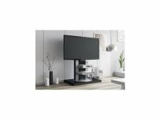 Meuble tv design rotatif 126 x 90 x 59 cm - noir 4645