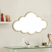 Miroir de chambre à coucher, miroir mural en acrylique nuage, miroir 3D pour la décoration de la chambre des enfants